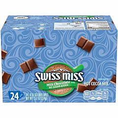 Swiss Miss Milk Chocolate No Sugar Added Cocoa Mix Packets (HUN55584)