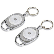 Tatco Reel Key Chain with Chrome Carabiner (58200)