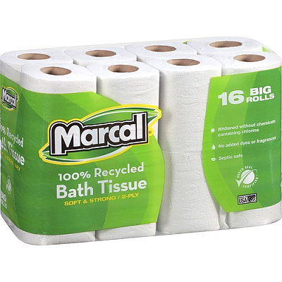 Marcal 100% Recycled Soft/Strong Bath Tissue (16466)