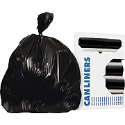 Heritage AccuFit 1.3mil Black Can Liners (H7450PKR01)