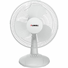 Lorell 12" Oscillating Desk Fan (44551)