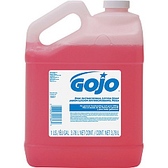 GOJO&reg; Pink Antimicrobial Lotion Soap