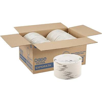 Dixie Ultra Pathways Heavyweight Paper Plates by GP Pro (SXP10PATHCT)