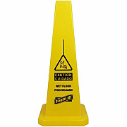 Genuine Joe Bright 4-sided Caution Safety Cone (58880)