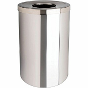 Genuine Joe 30 Gallon Stainless Steel Trash Receptacle (58895)