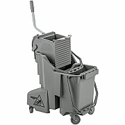 Unger SmartColor Dual-Compartment Mop Bucket (COMBG)