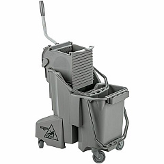 Unger SmartColor Dual-Compartment Mop Bucket (COMBG)