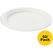 Savannah Corp Savannah Supplies Bagasse Disposable Plates (P001)