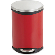 Safco Ellipse Hands Free Step-On Receptacle (9901RD)