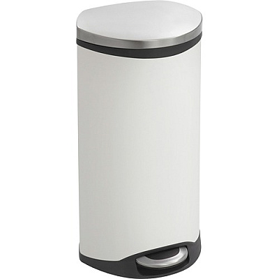 Safco Ellipse Hands Free Step-On Receptacle