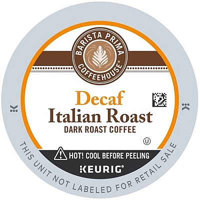 Barista Prima Coffeehouse Coffeehouse Decaf Italian Roast Coffee