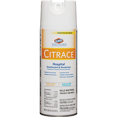 Clorox Healthcare Citrace Hospital Disinfect/Deodorizer (49100)