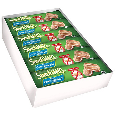 Snackwells Nabisco SnackWell's Vanilla Creme Sandwich Cookies