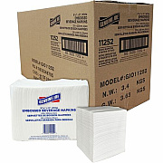 Genuine Joe Quad-fold Square Beverage Napkins (11252)
