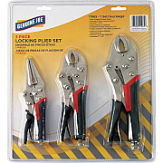 Genuine Joe 3 Piece Locking Plier Set (GJO11965)
