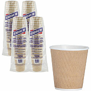 Genuine Joe 10 oz Rippled Hot Cups (11256CT)