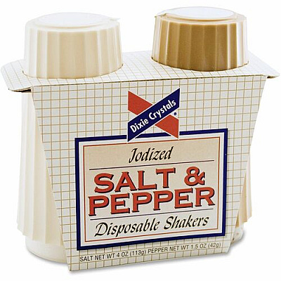Dixie Crystals Salt & Pepper Shakers Set (SN16010)