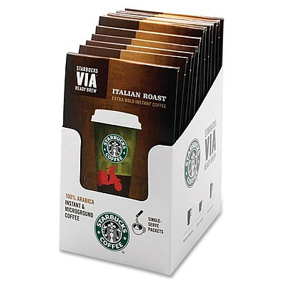 Starbucks VIA Ready Brew Italian Roast Coffee Instant