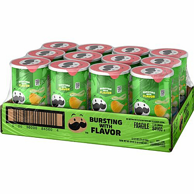 Pringles Keebler Sour Cream & Onion Potato Crisps (84560)