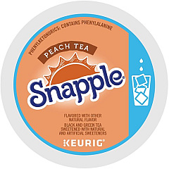 Snapple Caffeinated Peach Iced Tea