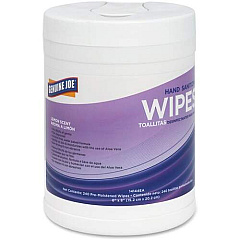Genuine Joe Lemon Scent Hand Sanitizing Wipes (GJO14144EA)