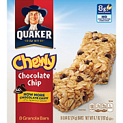 Quaker Oats Chocolate Chip Chewy Granola Bars (31182)
