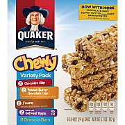 Quaker Oats Chewy Granola Bars Variety Pack (31188)