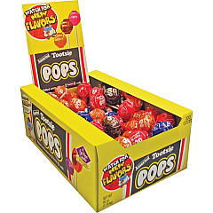 Tootsie Assorted Flavors Candy Center Lollipops (508)