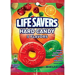 Wrigley LifeSavers 5 Flavors Hard Candies (08501)