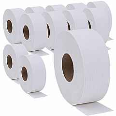 Genuine Joe 2-ply Jumbo Roll Dispenser Bath Tissue (2565012)