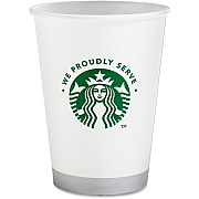Starbucks Compostable 12oz Hot/Cold Cups
