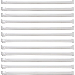 Genuine Joe Jumbo Translucent Straight Straws (58925CT)