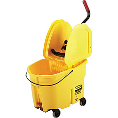 Rubbermaid Commercial WaveBrake Combo Mop Bucket (757788YL)