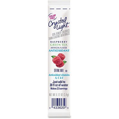 Crystal Light On-The-Go Raspberry Green Tea Mix Sticks (00362)