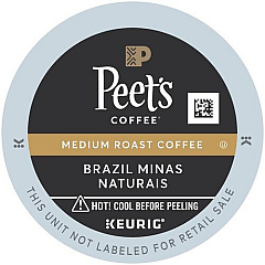 Peet's Coffee & Tea & Tea & Tea Peet's Coffee & Tea & Tea Brazil Minas Naturais (T6542)