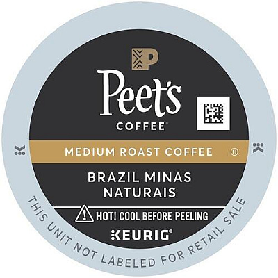 Peet's Coffee & Tea & Tea & Tea Peet's Coffee & Tea & Tea Brazil Minas Naturais (T6542)