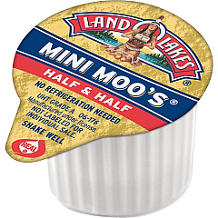 International Delight Land O Lakes Mini Moo's Half & Half Cream Singles (100718)