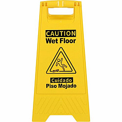 Genuine Joe Universal Graphic Wet Floor Sign (85117)