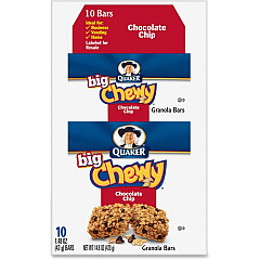 Quaker Oats Chocolate Chip Big Chewy Granola Bar (31565)