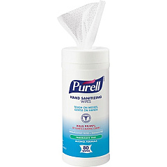 GOJO Alcohol Hand Sanitizing Wipes (903012)