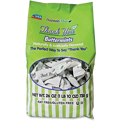 Hospitality Mints Thank You Buttermints (19061)