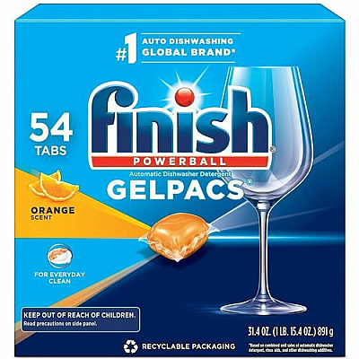 FINISH All-n-1 Detergent Gelpacs (81181)