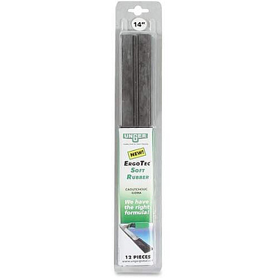 Unger ErgoTec 14" Soft Rubber Blades (RT350)