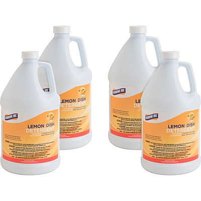 Genuine Joe Lemon Dish Detergent Gallon (10359CT)