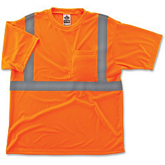 ergodyne Class 2 Reflective Orange T-Shirt (21517)