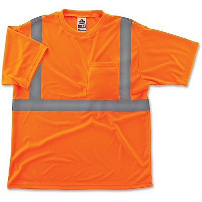 ergodyne Class 2 Reflective Orange T-Shirt (21517)