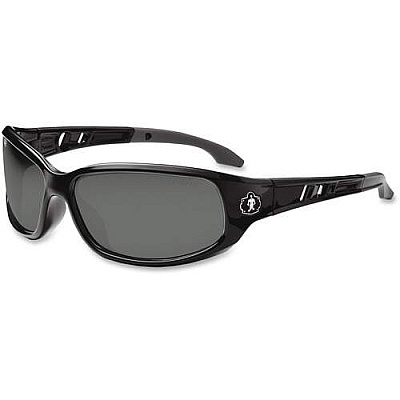 Ergodyne Valkyrie Fog-Off Smoke Lens Safety Glasses