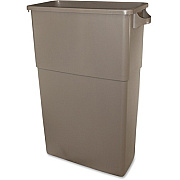 Thin Bin 23-gal Beige Container (702315)