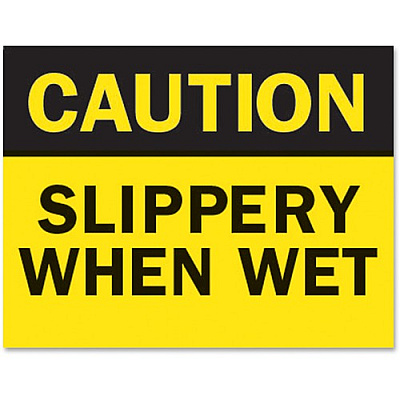 Tarifold Safety Sign Insertss (P1949SW)