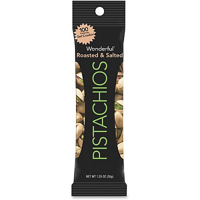 Wonderful Pistachios & Almonds Wonderful Roasted & Salted Pistachios (91345)